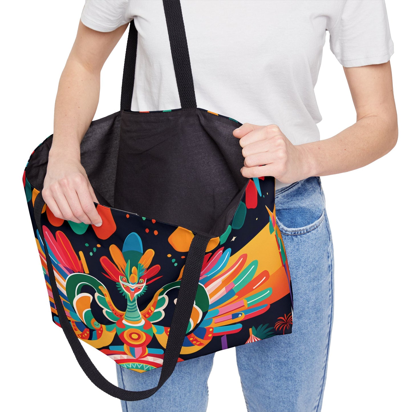 Aztec Serpent Tote Bag