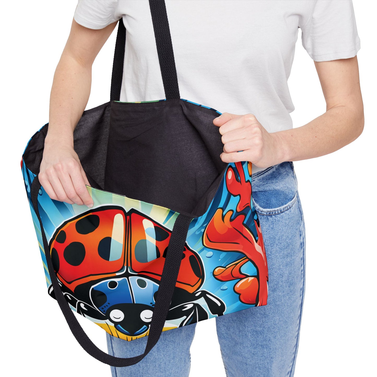 Lucky Ladybug Tote Bag
