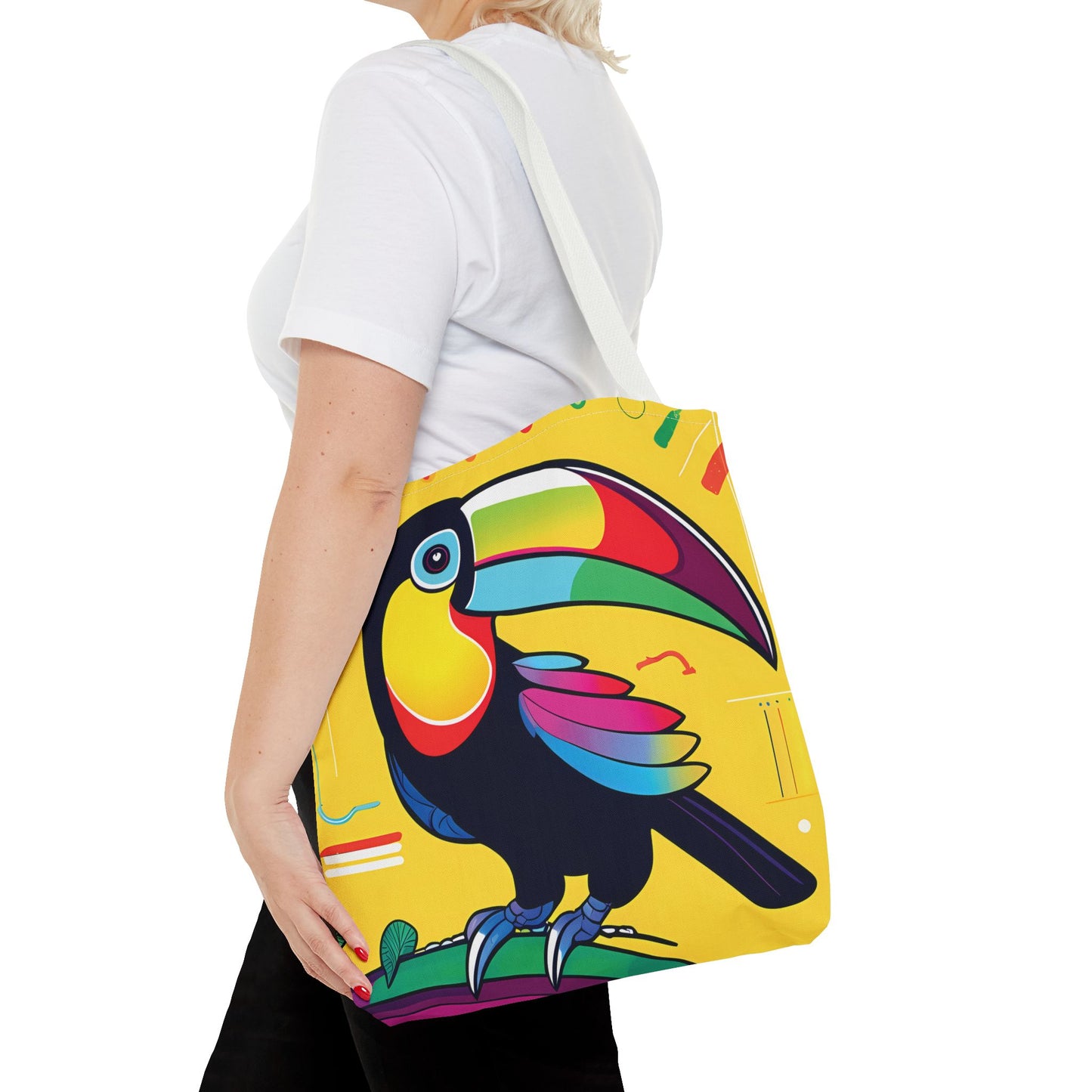 Tropical Party Toucan Tote Bag