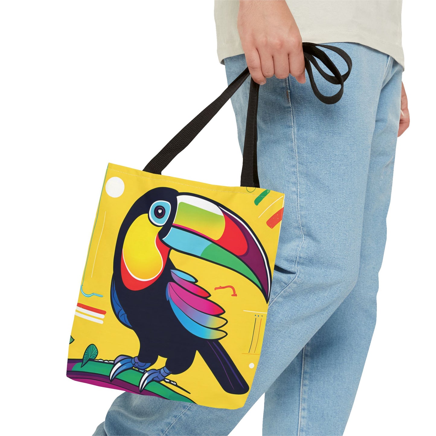 Tropical Party Toucan Tote Bag