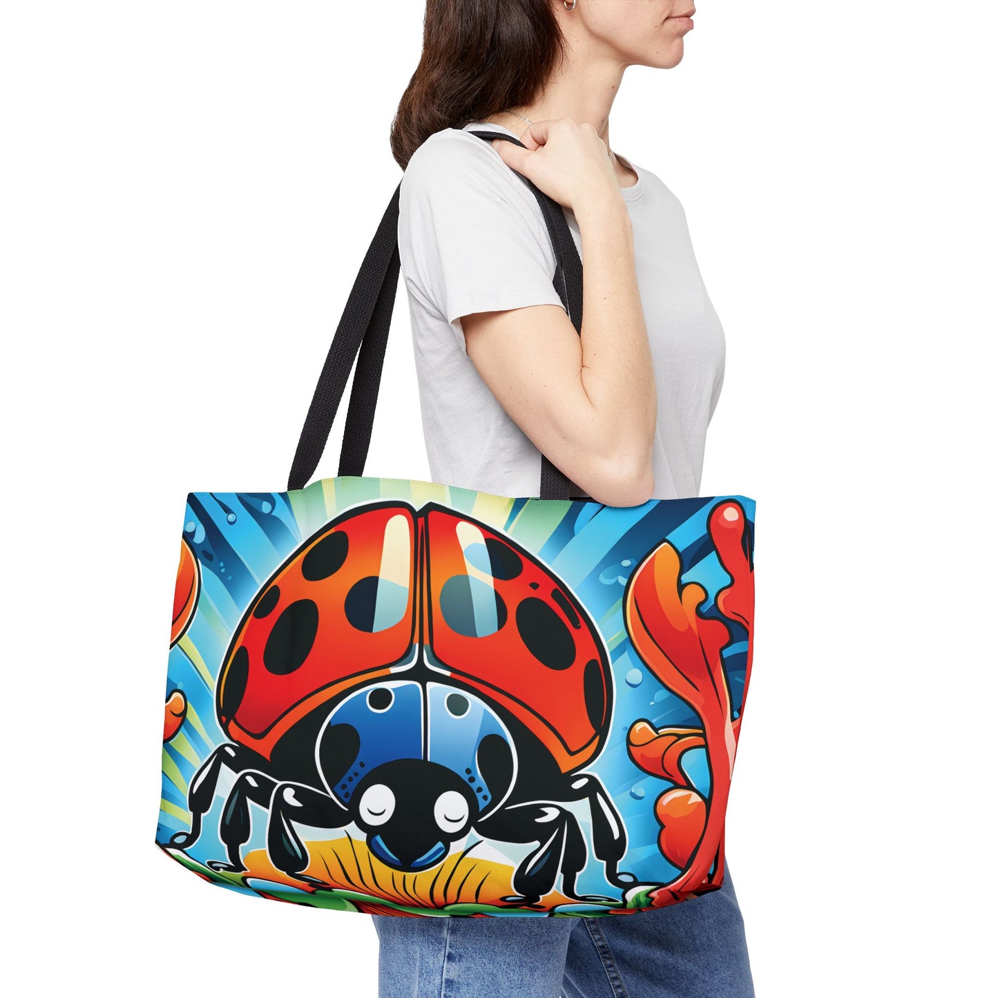 Lucky Ladybug Tote Bag