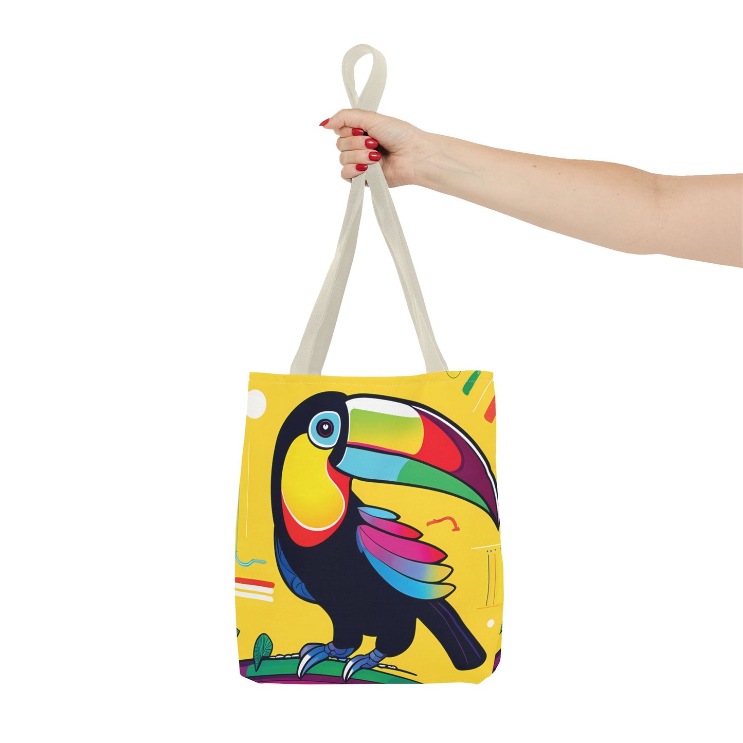 Tropical Party Toucan Tote Bag