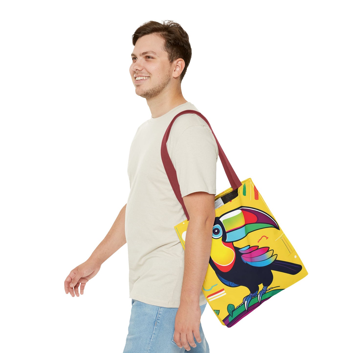 Tropical Party Toucan Tote Bag
