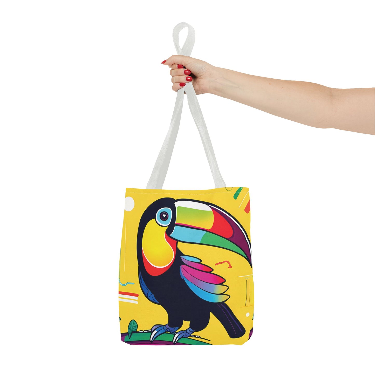 Tropical Party Toucan Tote Bag
