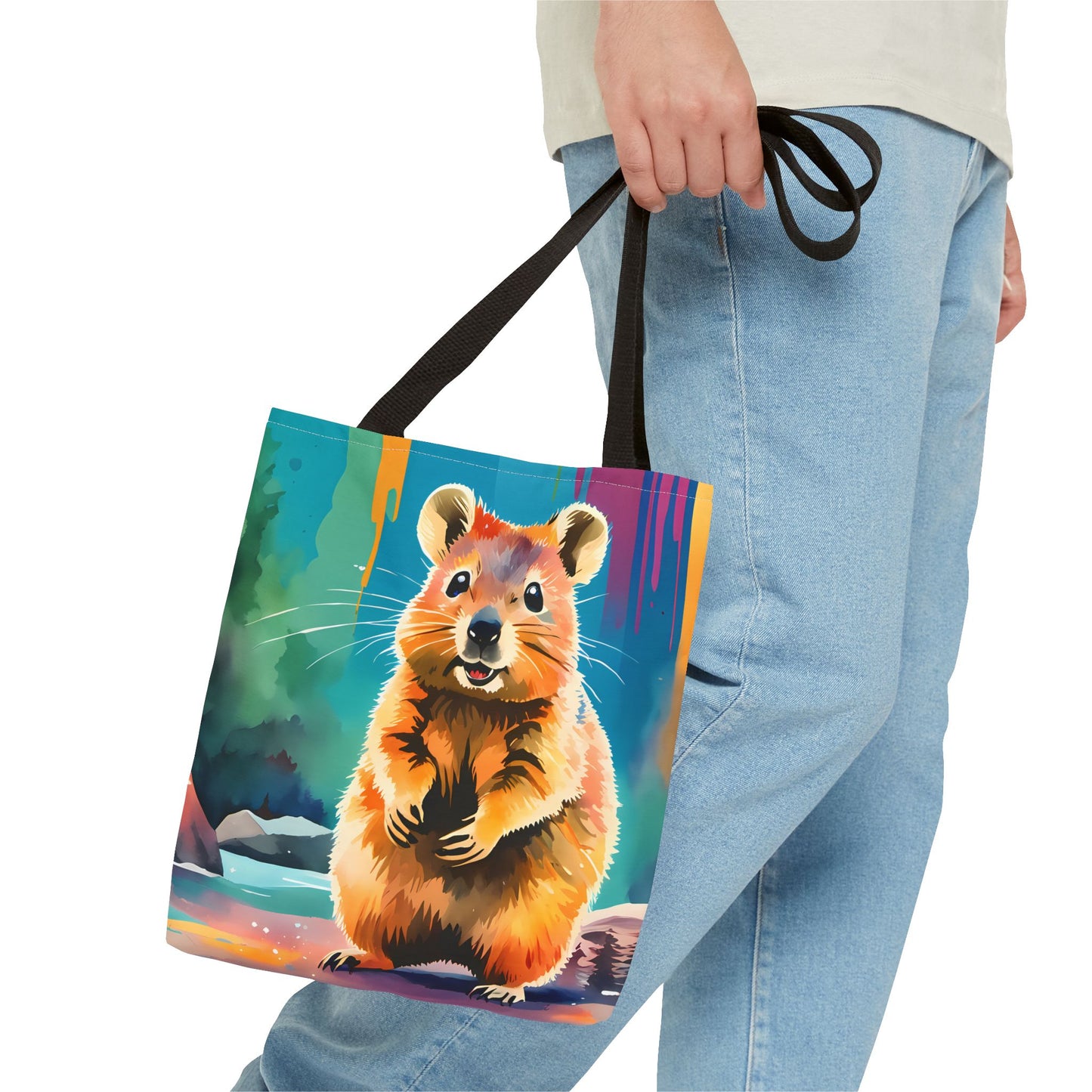 Cheerful Quokka Tote Bag