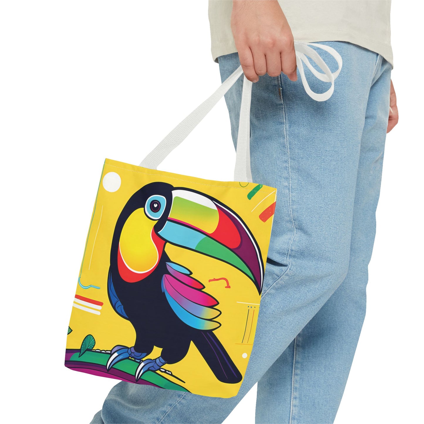 Tropical Party Toucan Tote Bag