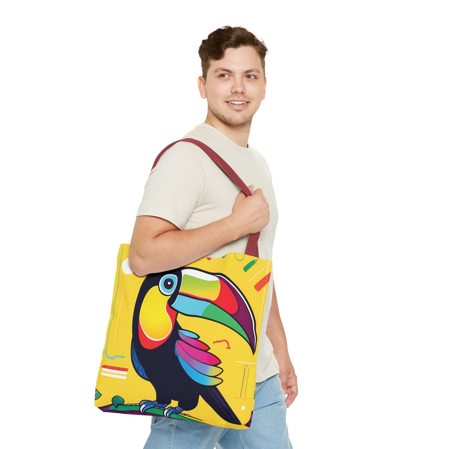 Tropical Party Toucan Tote Bag