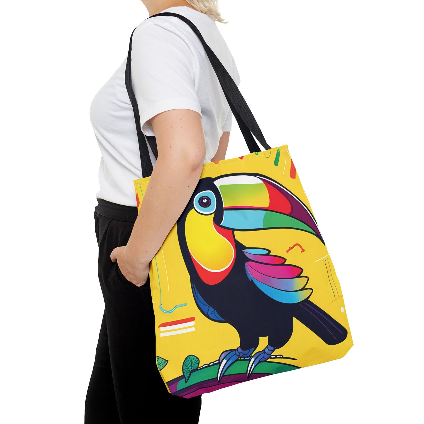 Tropical Party Toucan Tote Bag
