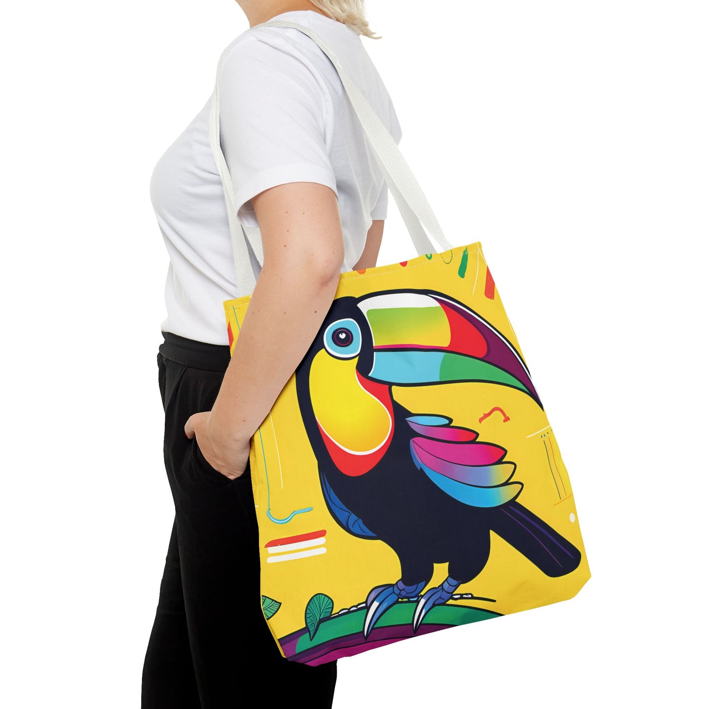 Tropical Party Toucan Tote Bag