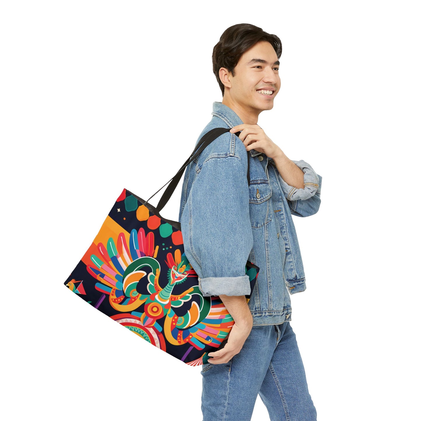 Aztec Serpent Tote Bag