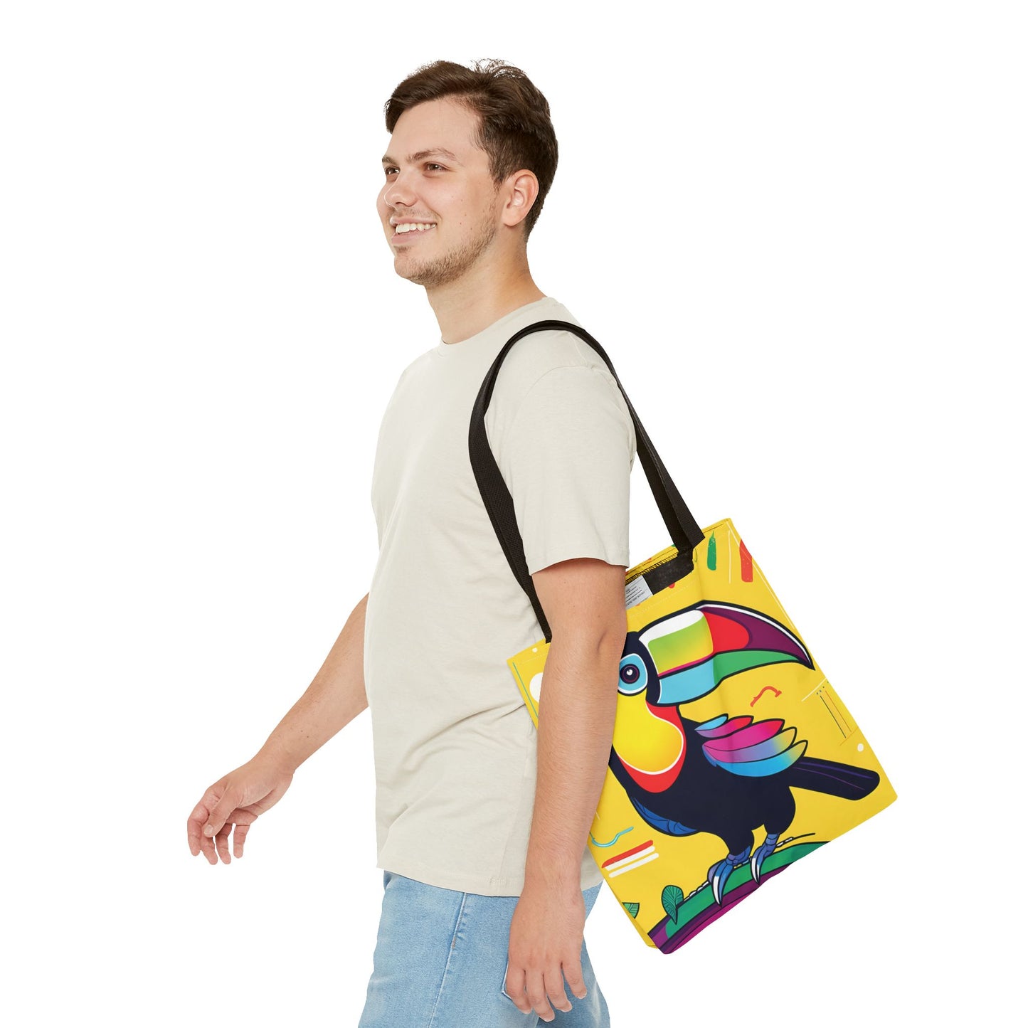 Tropical Party Toucan Tote Bag