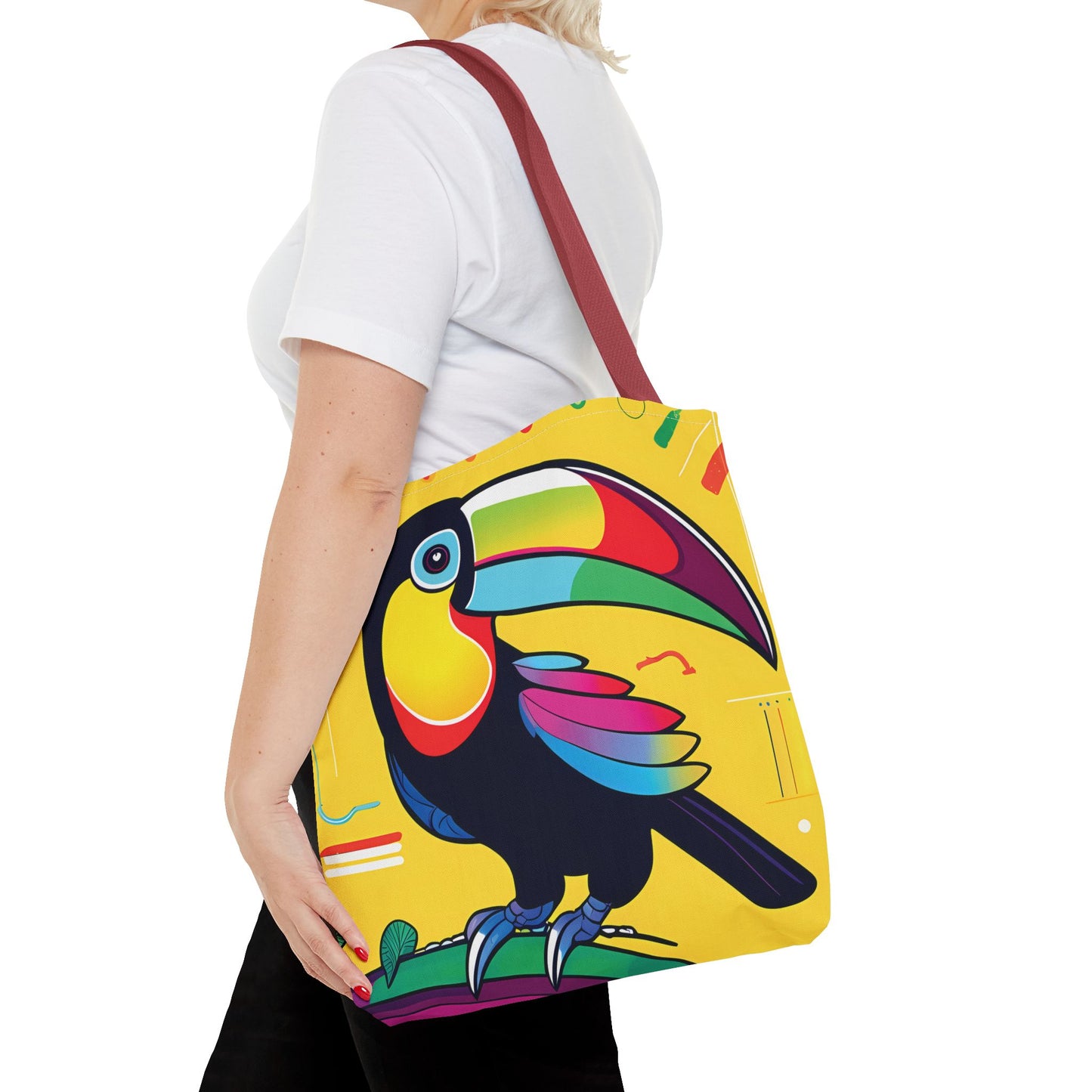 Tropical Party Toucan Tote Bag