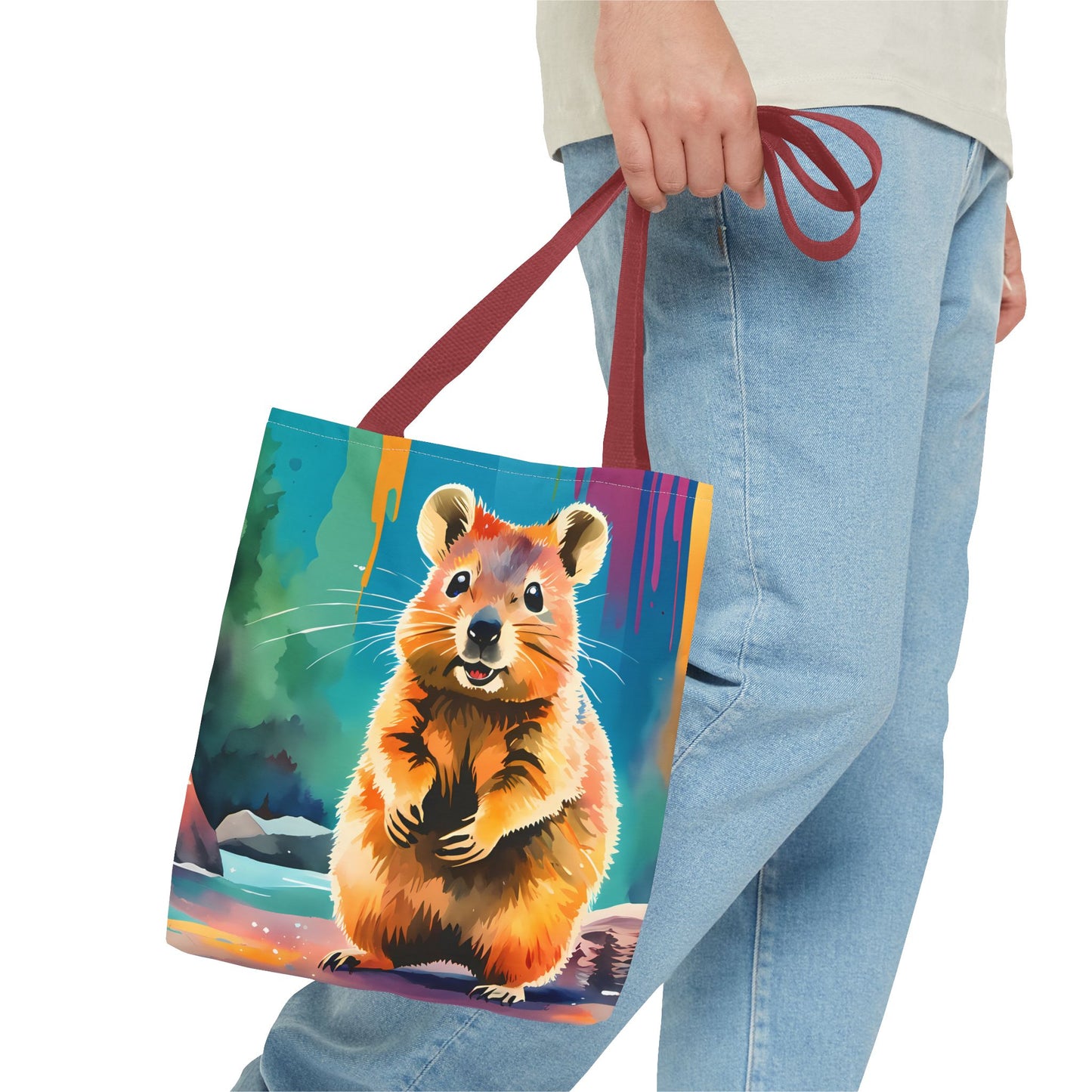 Cheerful Quokka Tote Bag
