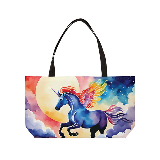 Celestial Cloud Unicorn Tote Bag